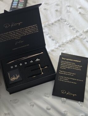 Gold Ear Care Kit - Portable Ear Cleaning Tool Set